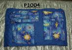CELESTIAL WONDER ON ROYAL BLUE - MULTI-PURPOSE DIAPER BAG TRAVEL TOTE CHILD SEAT AND CARRIER