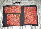 DESERT SOUTHWEST FOLK ART ON BLACK - MULTI-PURPOSE DIAPER BAG TRAVEL TOTE CHILD SEAT AND CARRIER