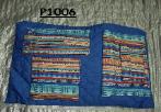 AZTEC STRIPE ON ROYAL BLUE - MULTI-PURPOSE DIAPER BAG TRAVEL TOTE CHILD SEAT AND CARRIER