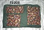 BUTTERFLIES GALORE ON BLACK - MULTI-PURPOSE DIAPER BAG TRAVEL TOTE CHILD SEAT AND CARRIER