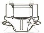 INSTANT HIGH CHAIR VIEW OF TEND-A-TOT DIAPER BAG TOTE